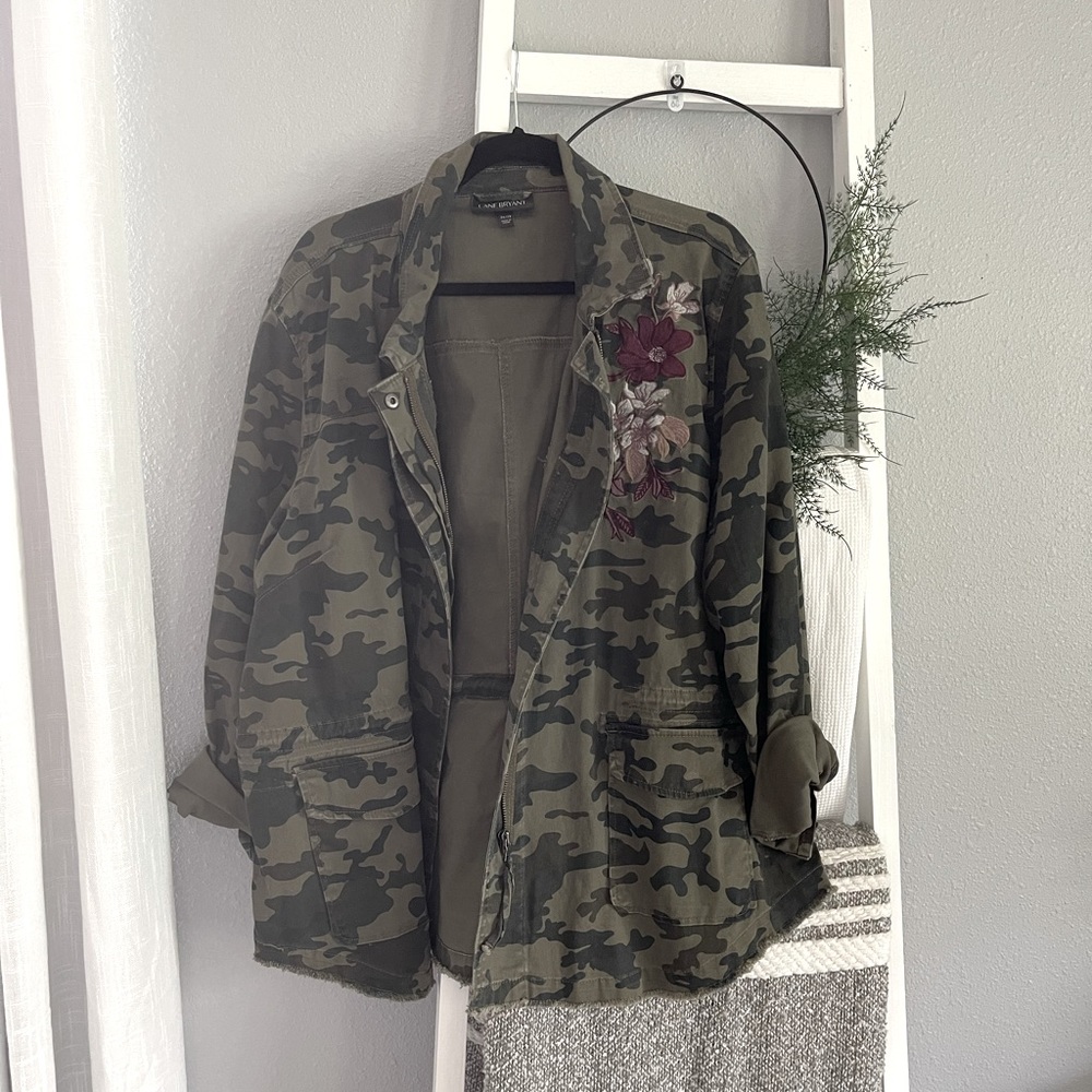 Lane Bryant Camo Jacket